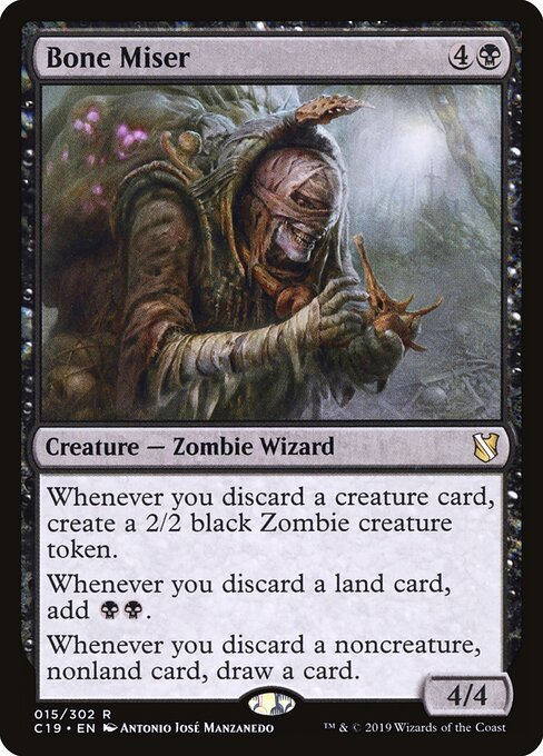 Bone Miser - Commander 2019 Magic card