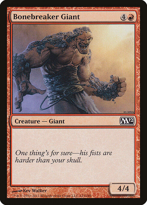 Bonebreaker Giant - Magic 2012 Magic card