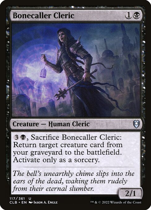 Bonecaller Cleric - Commander Legends: Battle for Baldur's Gate Magic card