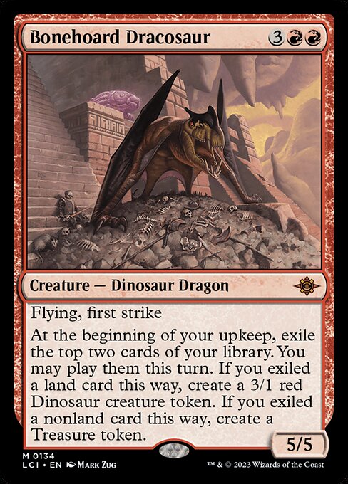 Bonehoard Dracosaur - The Lost Caverns of Ixalan Magic card