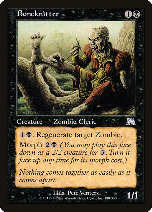 Boneknitter - Onslaught Magic card