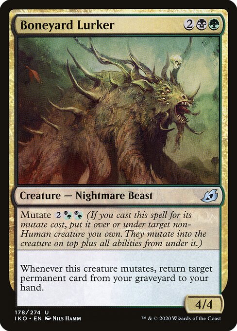 Boneyard Lurker - Ikoria: Lair of Behemoths Magic card