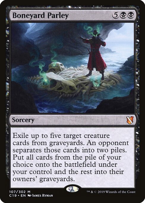 Boneyard Parley - Commander 2019 Magic card