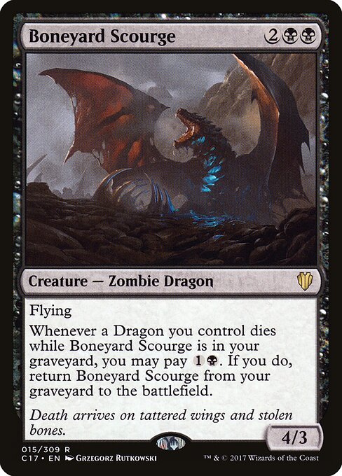 Boneyard Scourge - Commander 2017 Magic card