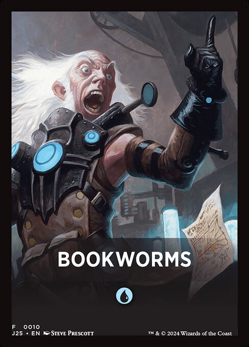 Bookworms - Foundations Jumpstart Front Cards (#10) - Illustrated by Steve Prescott - Magic: The Gathering Card