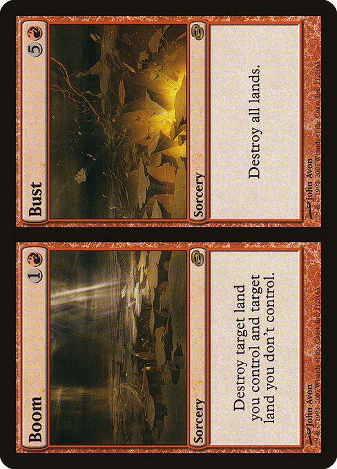 Boom // Bust - Planar Chaos (#112) - Illustrated by John Avon - Magic: The Gathering Card