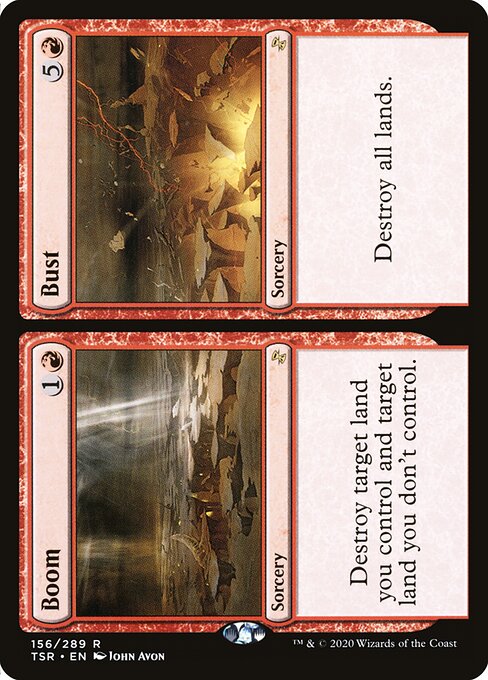 Boom // Bust - Time Spiral Remastered Magic card