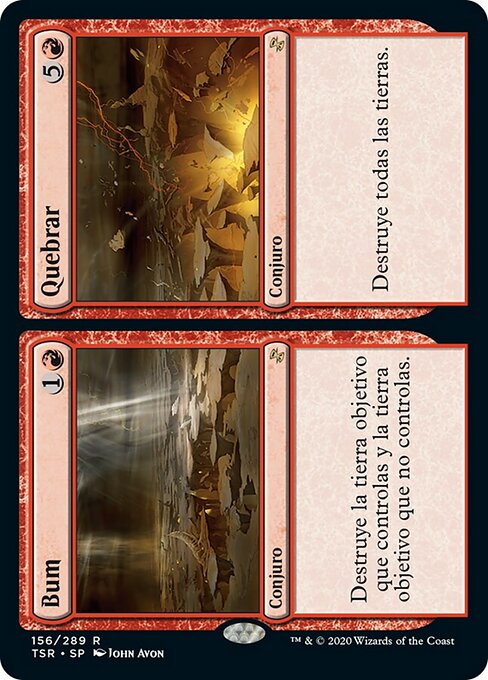 Boom // Bust - Planar Chaos (#112) - Illustrated by John Avon - Magic: The Gathering Card