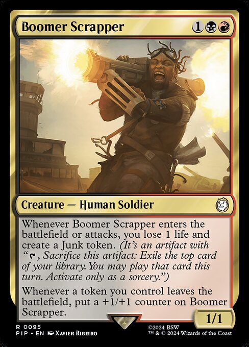 Boomer Scrapper - Fallout Magic card