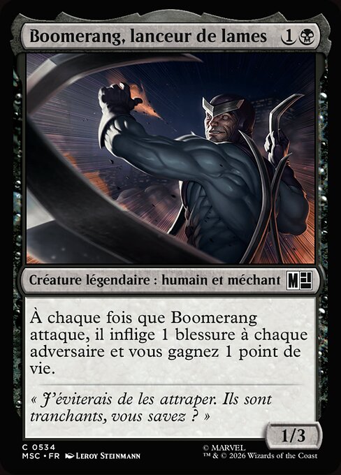 Boomerang, Blade Flinger