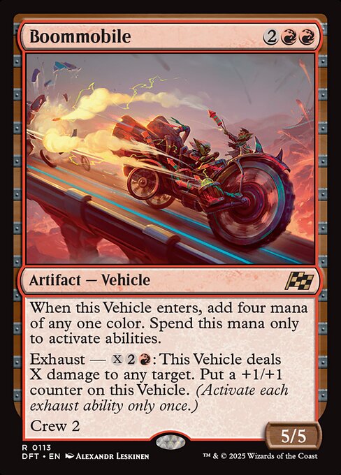 Boommobile - Aetherdrift Magic card