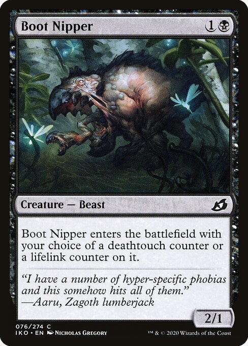 Boot Nipper - Ikoria: Lair of Behemoths Magic card