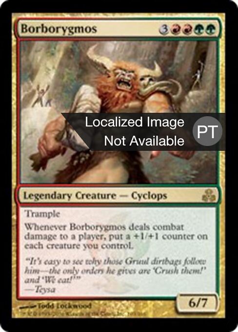 Borborygmos - RNA Guild Kit (#87) - Illustrated by Todd Lockwood - Magic: The Gathering Card