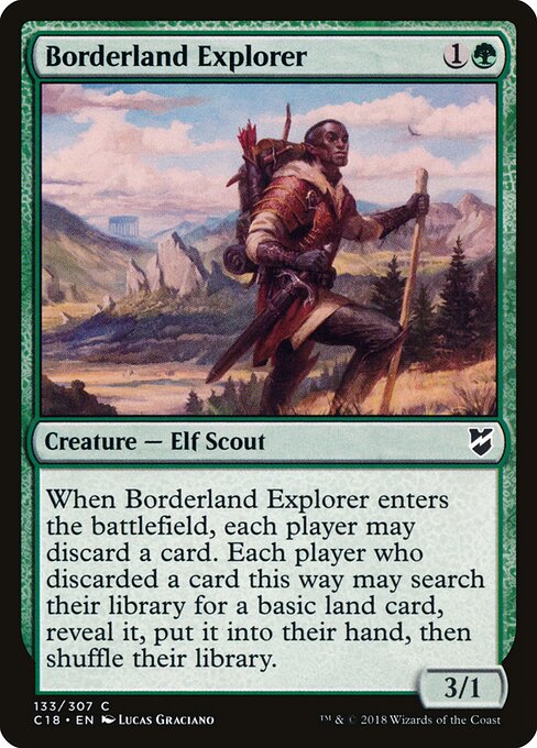 Borderland Explorer - Commander 2018 Magic card