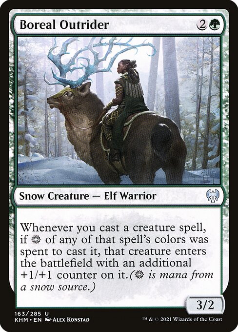 Boreal Outrider - Kaldheim Magic card