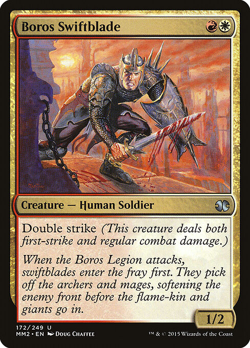 Boros Swiftblade - Modern Masters 2015 Magic card