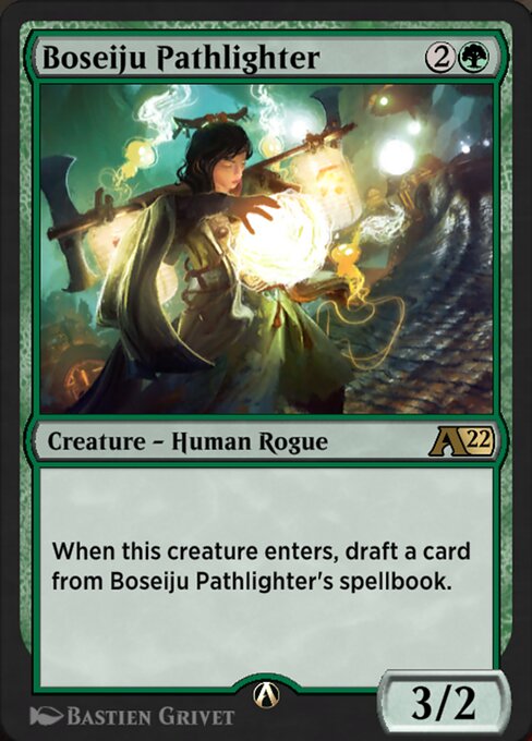 Boseiju Pathlighter - Alchemy: Kamigawa Magic card