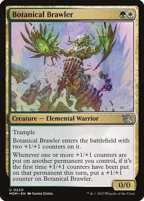 Botanical Brawler - March of the Machine Magic card