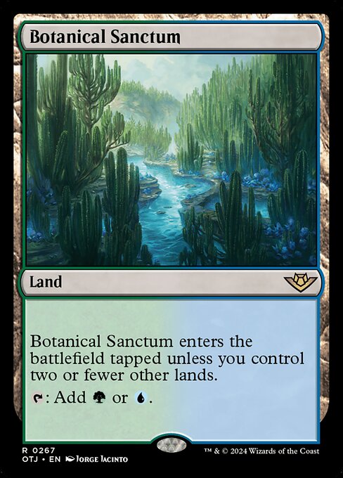 Botanical Sanctum - Outlaws of Thunder Junction Magic card