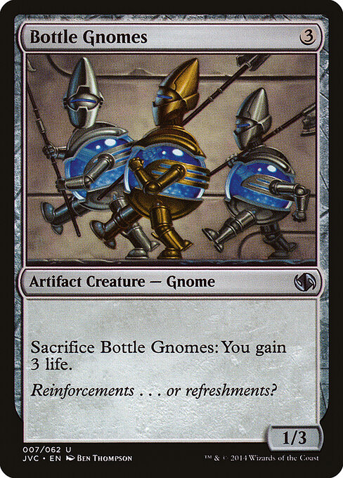 ボトルのノーム (Bottle Gnomes) - Ninth Edition (#290) - Illustrated by Ben Thompson - Magic: The Gathering Card