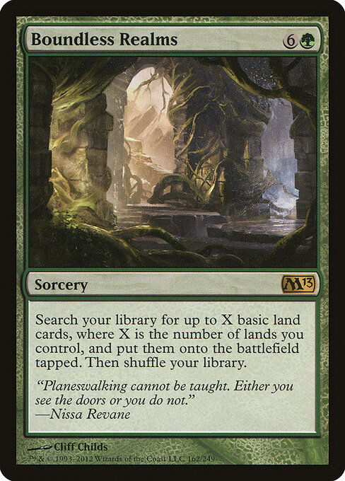Boundless Realms - Magic 2013 Magic card