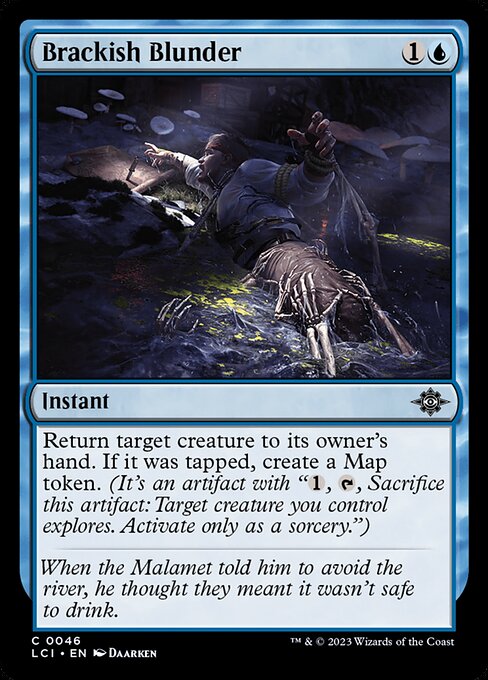Brackish Blunder - The Lost Caverns of Ixalan Magic card