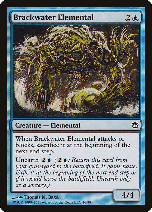 Brackwater Elemental - Duel Decks: Ajani vs. Nicol Bolas Magic card