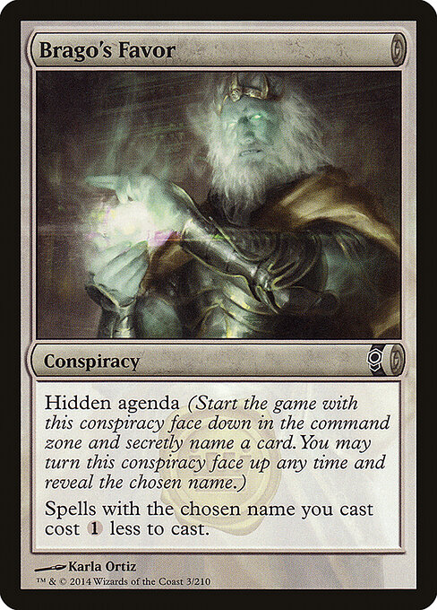 Brago's Favor - Conspiracy Magic card