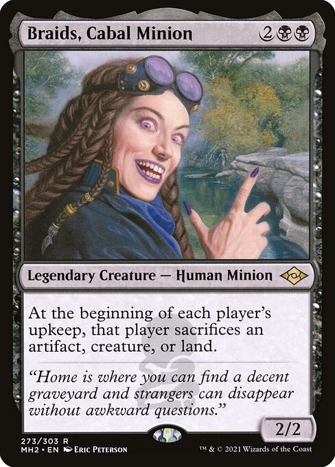 Braids, Cabal Minion - Modern Horizons 2 Magic card