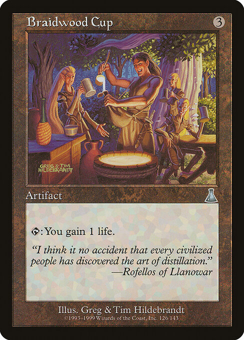 Braidwood Cup - Urza's Destiny Magic card