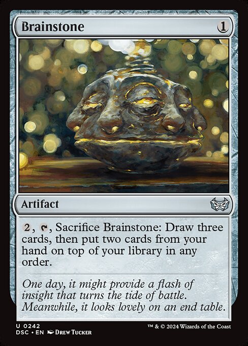 Brainstone - Duskmourn: House of Horror Commander Magic card