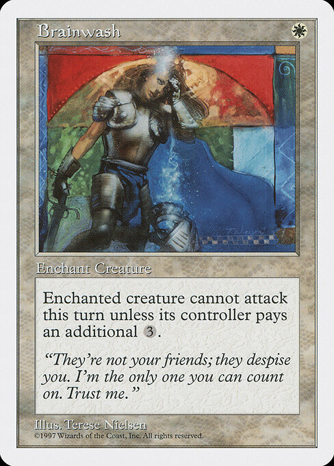 Brainwash - Fifth Edition Magic card