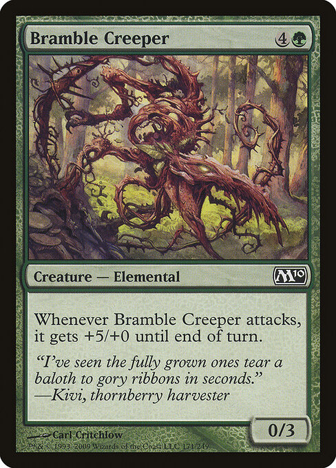 Bramble Creeper - Magic 2010 Magic card