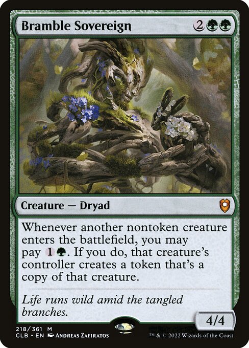 Bramble Sovereign - Commander Legends: Battle for Baldur's Gate Magic card