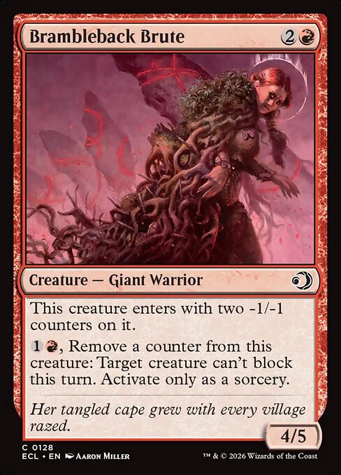 Brambleback Brute - Lorwyn Eclipsed Magic card