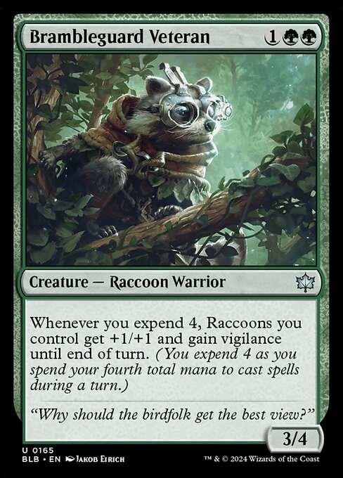 Brambleguard Veteran - Bloomburrow Magic card