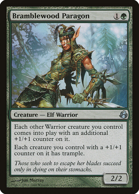 Bramblewood Paragon - Morningtide Magic card