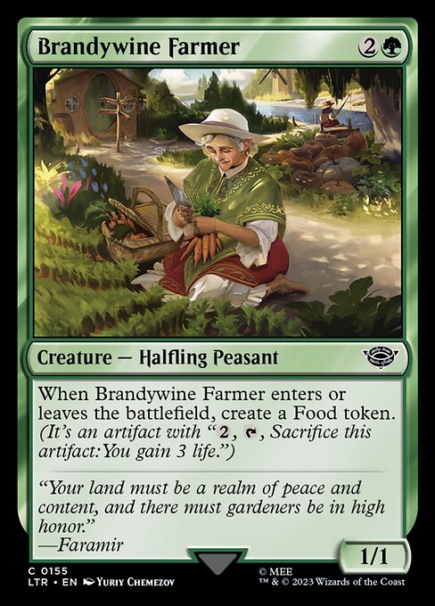 Brandywine Farmer - The Lord of the Rings: Tales of Middle-earth Magic card
