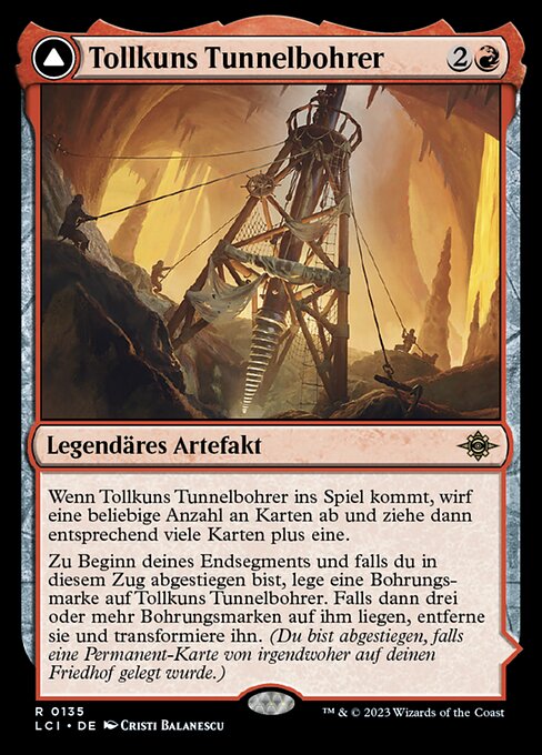 Brass's Tunnel-Grinder // Tecutlan, the Searing Rift