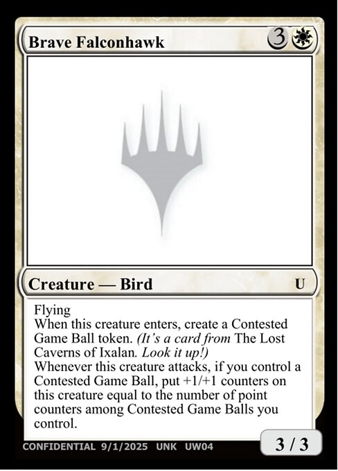 Brave Falconhawk - Unknown Event Magic card