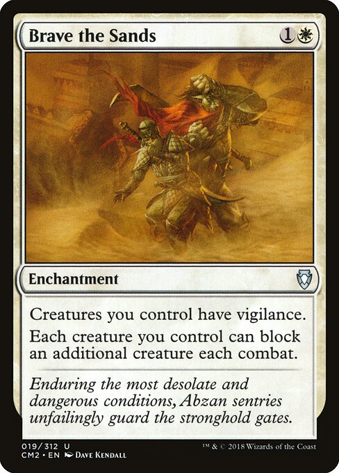Brave the Sands - Commander Anthology Volume II Magic card