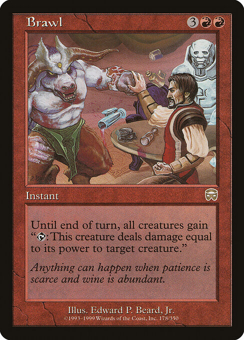 Brawl - Mercadian Masques Magic card
