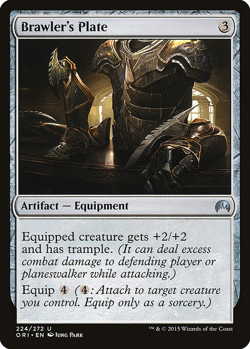 Brawler's Plate - Magic Origins Magic card