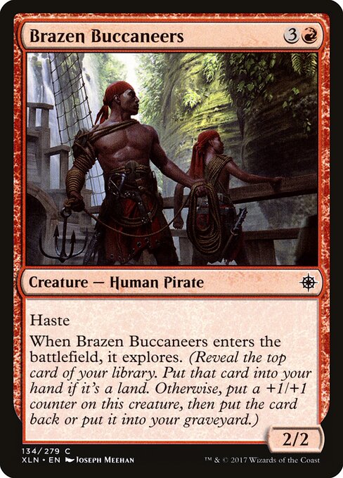 Brazen Buccaneers - Ixalan Magic card