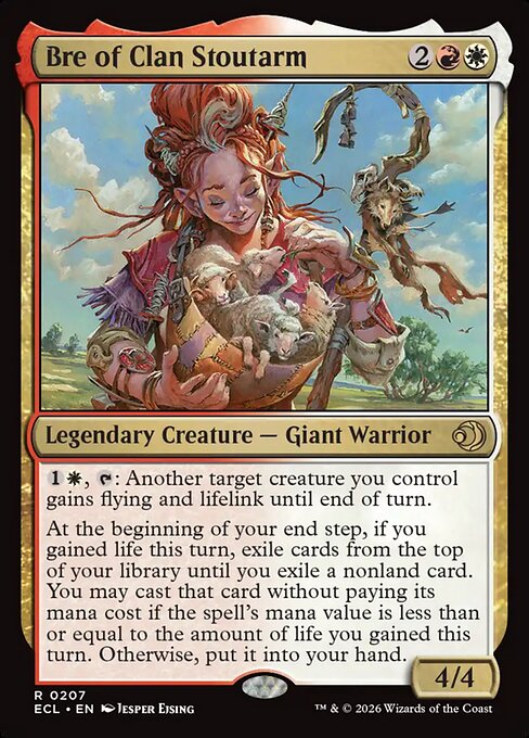Bre of Clan Stoutarm - Lorwyn Eclipsed Magic card