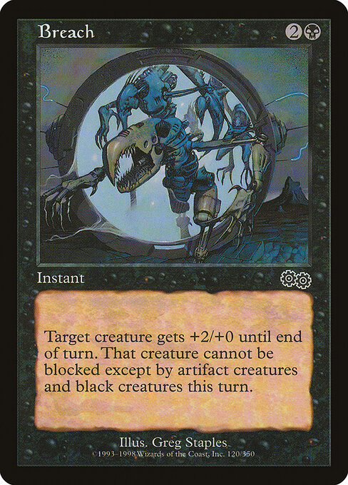 Breach - Urza's Saga Magic card