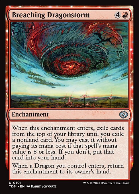 Breaching Dragonstorm - Tarkir: Dragonstorm Magic card