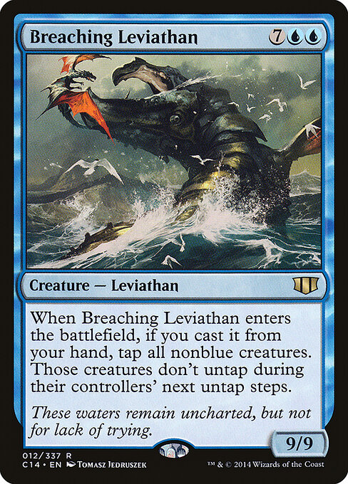 Breaching Leviathan - Commander 2014 Magic card