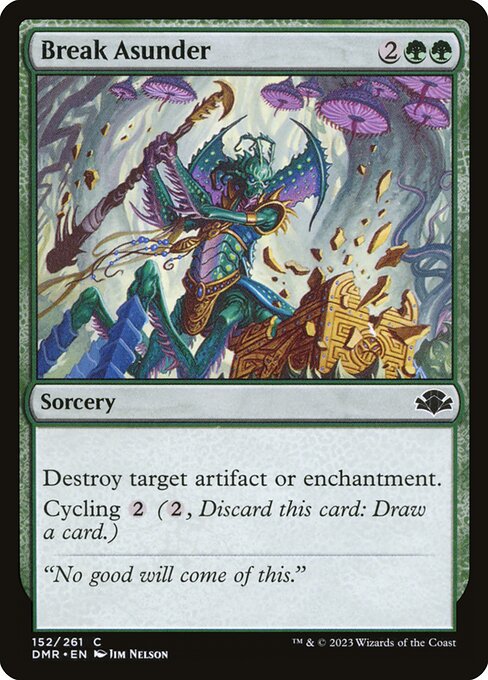 Break Asunder - Dominaria Remastered Magic card