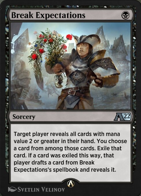 Break Expectations - Alchemy: Innistrad (#26) - Illustrated by Svetlin Velinov - Magic: The Gathering Card